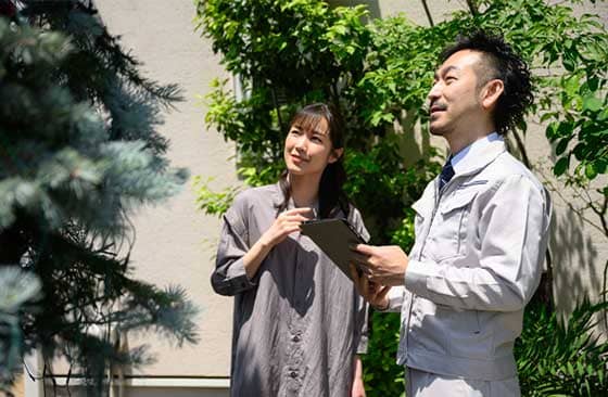 丁寧な対応
